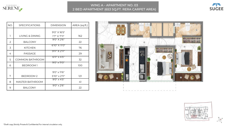 Sugee-Serene-Floor-Plan-Wing-A-2-BHK-653-Sqft